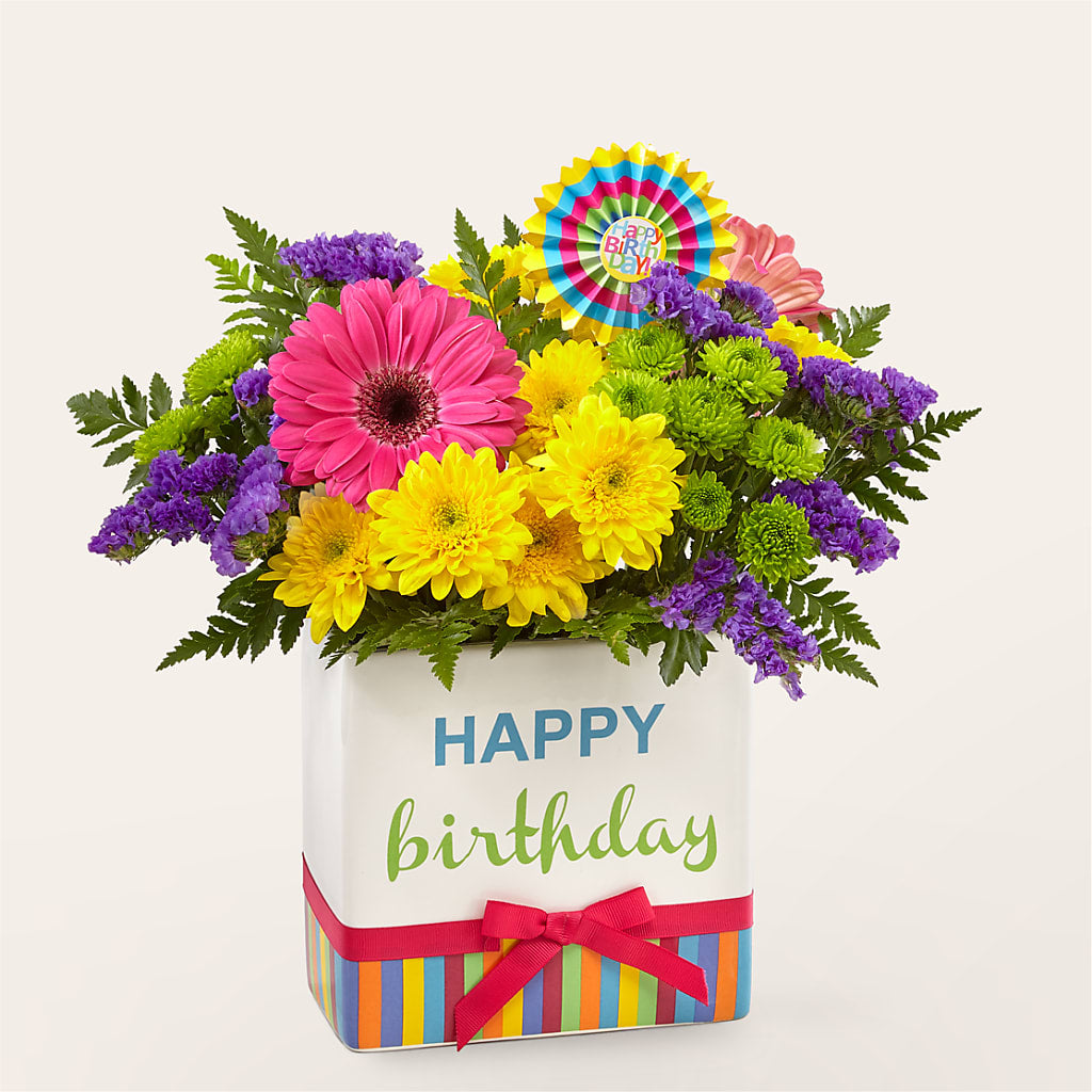 Birthday Brights Bouquet – KENDRA'S FLORAL KREATIONS, Indianapolis IN