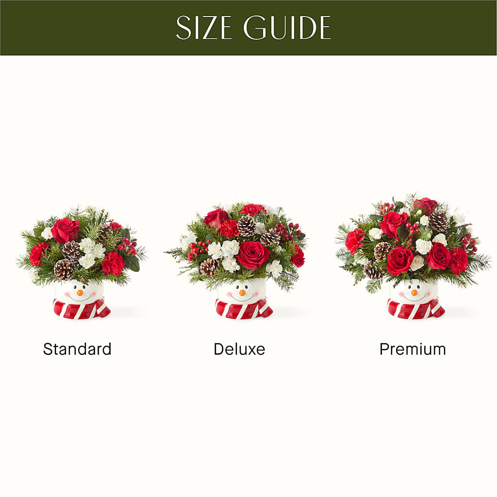 Jolly Snowman Bouquet – KENDRA'S FLORAL KREATIONS, Indianapolis IN