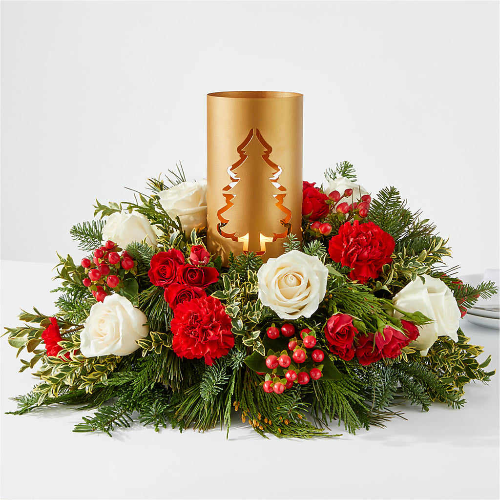 December Dreams Centerpiece – KENDRA'S FLORAL KREATIONS, Indianapolis IN