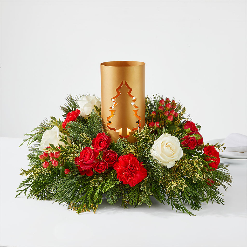 December Dreams Centerpiece – KENDRA'S FLORAL KREATIONS, Indianapolis IN