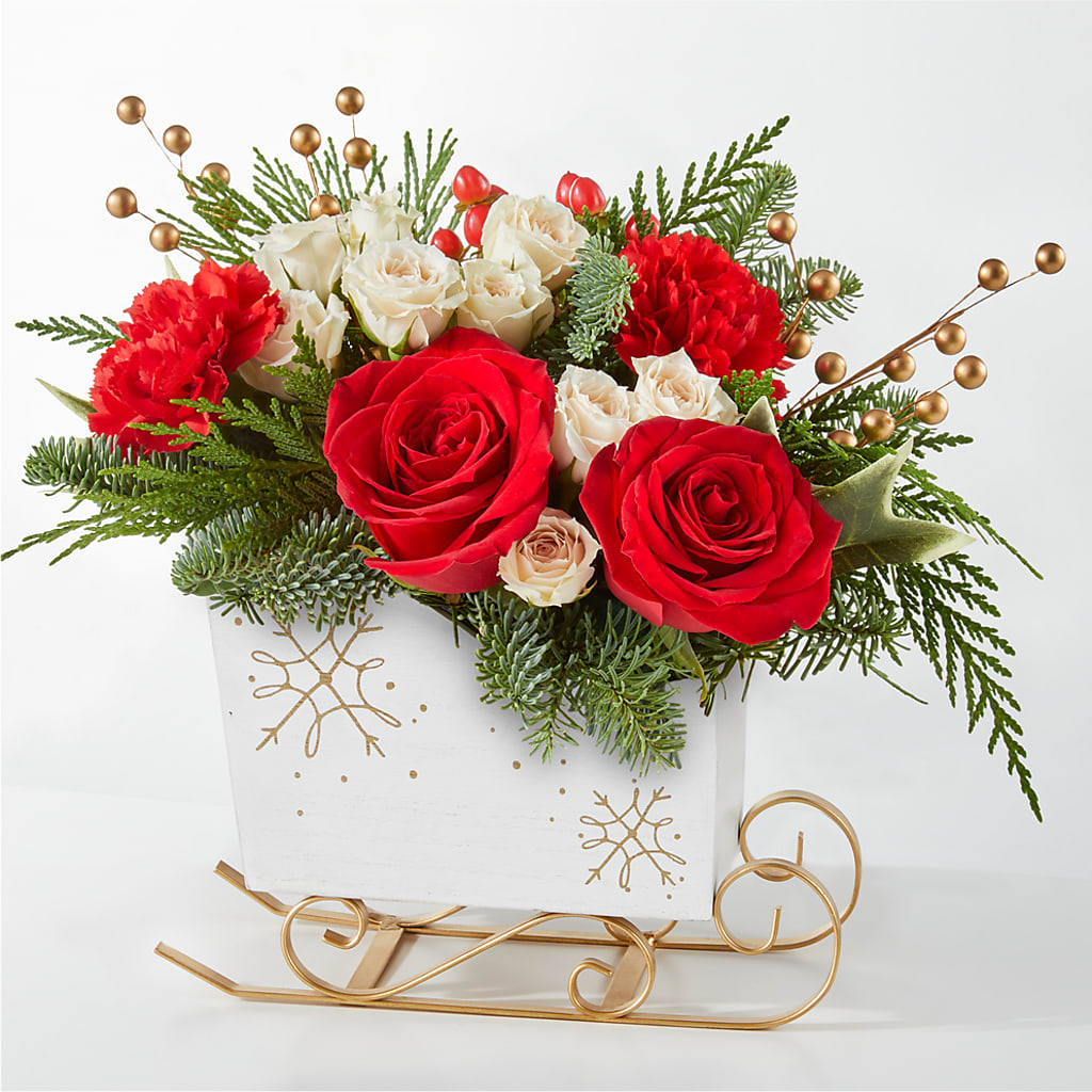 Gone Sledding Bouquet – KENDRA'S FLORAL KREATIONS, Indianapolis IN