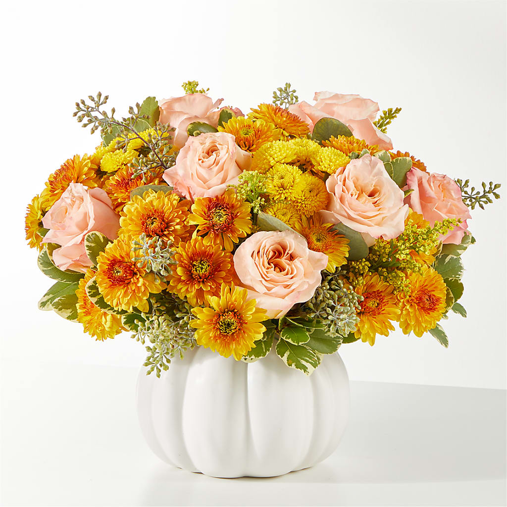 Peachy Pumpkin – KENDRA'S FLORAL KREATIONS, Indianapolis IN