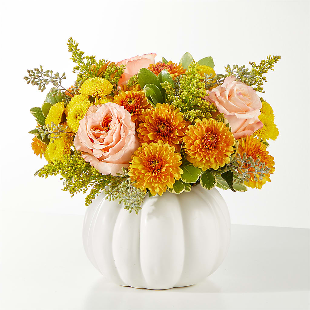 Peachy Pumpkin – KENDRA'S FLORAL KREATIONS, Indianapolis IN