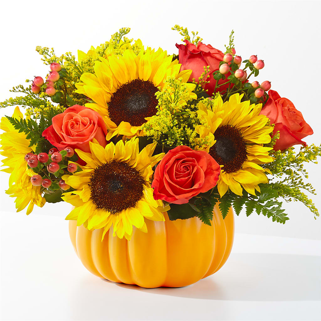 Pick of the Patch Pumpkin Bouquet – KENDRA'S FLORAL KREATIONS, Indianapolis IN