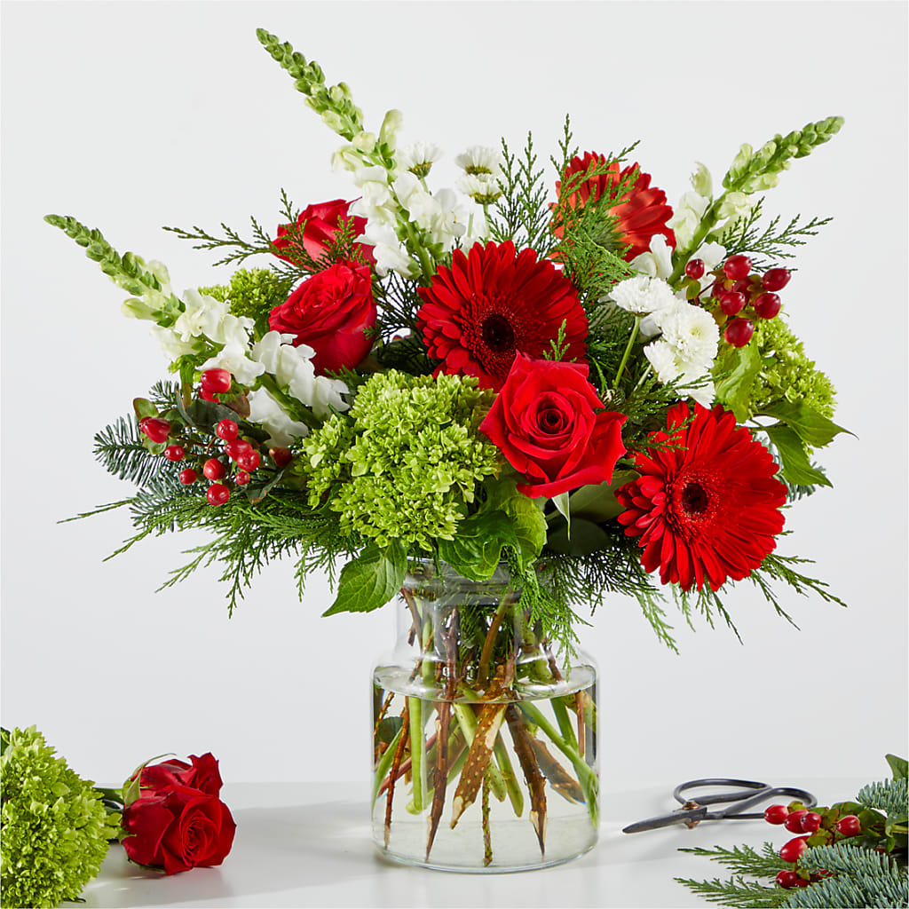 Merry Moment Bouquet – A Florist Original – KENDRA'S FLORAL KREATIONS, Indianapolis IN