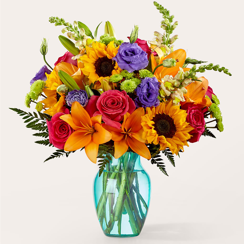 Double Rainbow Bouquet – KENDRA'S FLORAL KREATIONS, Indianapolis IN
