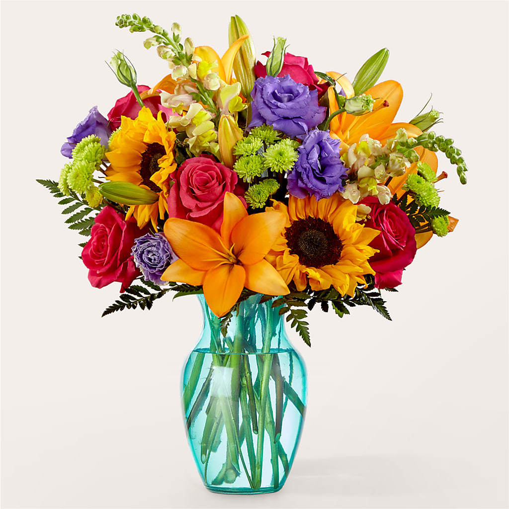 Double Rainbow Bouquet – KENDRA'S FLORAL KREATIONS, Indianapolis IN