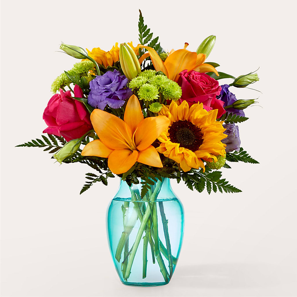 Double Rainbow Bouquet – KENDRA'S FLORAL KREATIONS, Indianapolis IN