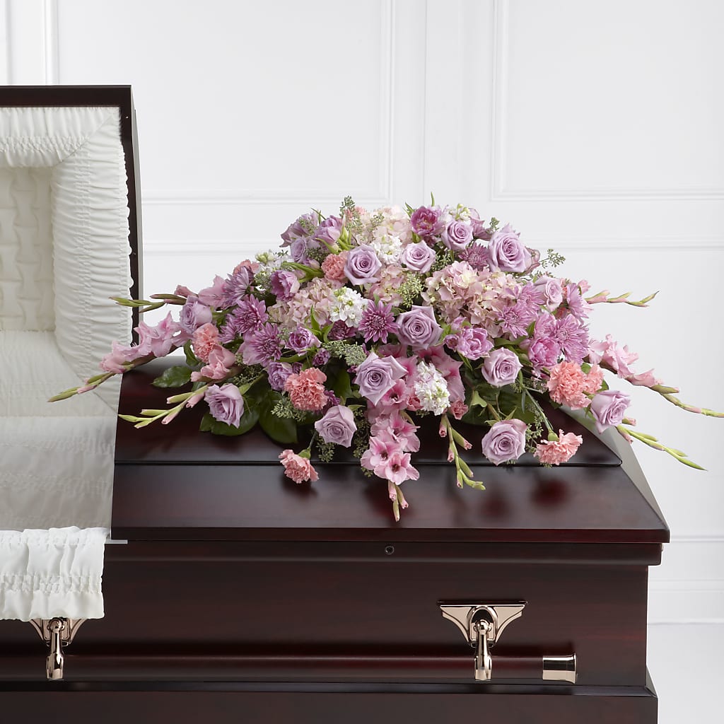 Immorata Casket Spray – KENDRA'S FLORAL KREATIONS, Indianapolis IN