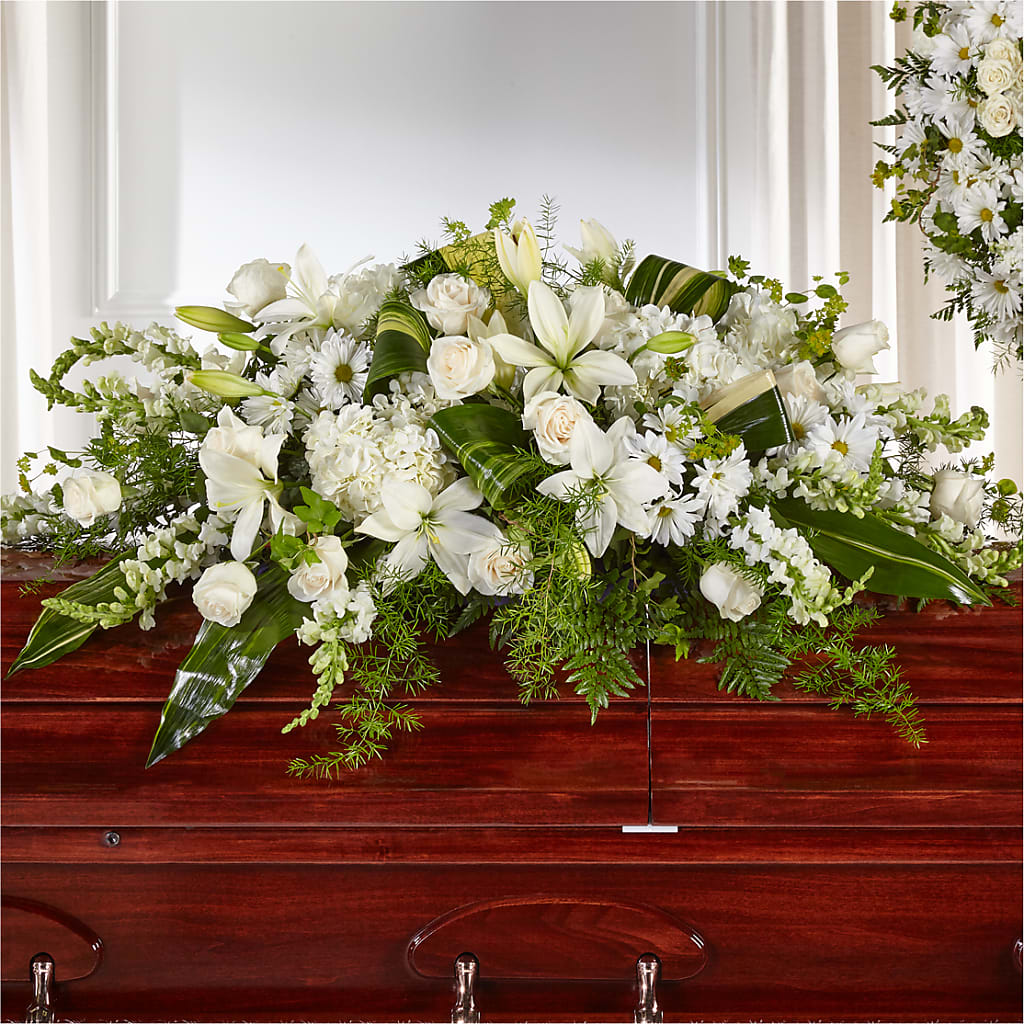 Abundance Casket Spray – KENDRA'S FLORAL KREATIONS, Indianapolis IN