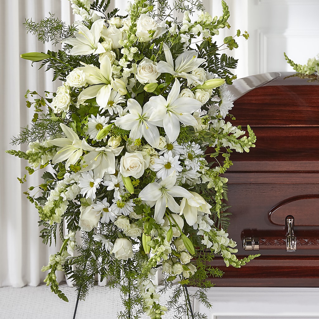 Loving Thoughts Standing Spray – KENDRA'S FLORAL KREATIONS, Indianapolis IN