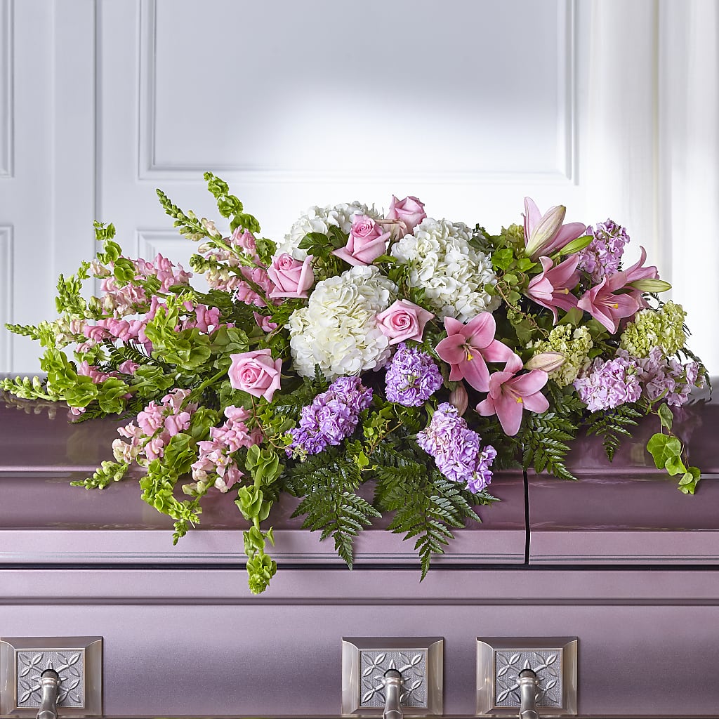 Life's Gratitude Casket Spray – KENDRA'S FLORAL KREATIONS, Indianapolis IN