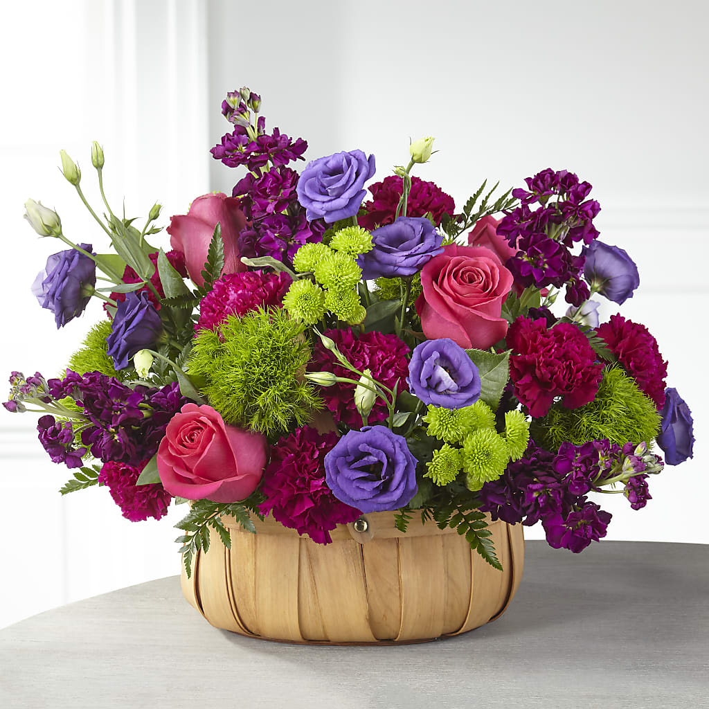 Serene Sanctuary Basket – KENDRA'S FLORAL KREATIONS, Indianapolis IN