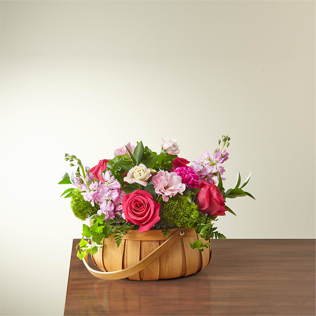 Radiance in Bloom Basket – KENDRA'S FLORAL KREATIONS, Indianapolis IN