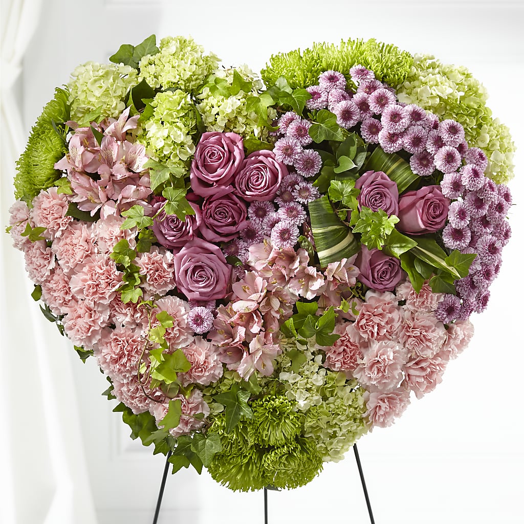 Heartwarming Standing Heart – KENDRA'S FLORAL KREATIONS, Indianapolis IN