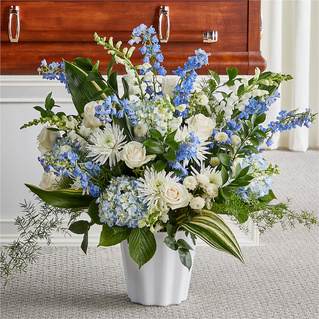 Everlasting Memories Floor Basket – KENDRA'S FLORAL KREATIONS, Indianapolis IN