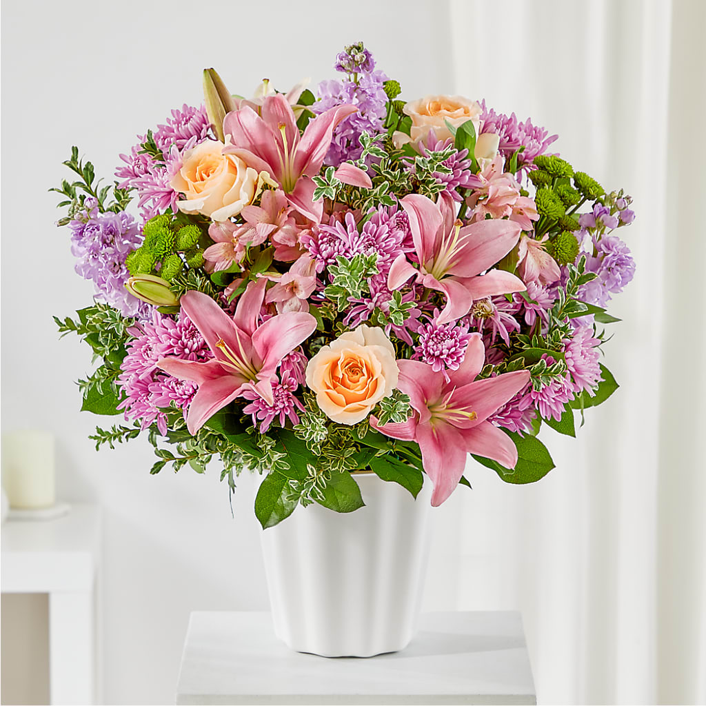 Supportive Embrace Tabletop Basket – KENDRA'S FLORAL KREATIONS, Indianapolis IN
