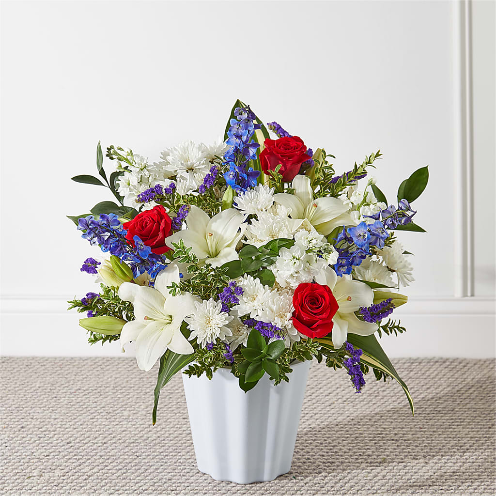 Consoled Floor Basket – KENDRA'S FLORAL KREATIONS, Indianapolis IN