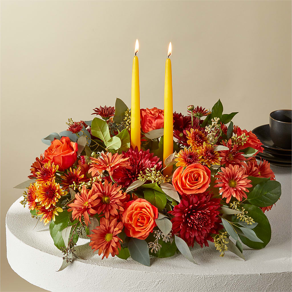 Ember Banquet Centerpiece – KENDRA'S FLORAL KREATIONS, Indianapolis IN