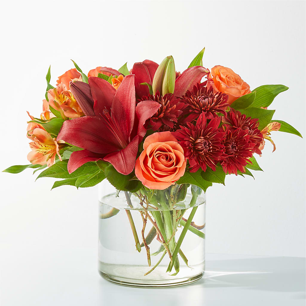 Crimson Leaves Bouquet – KENDRA'S FLORAL KREATIONS, Indianapolis IN