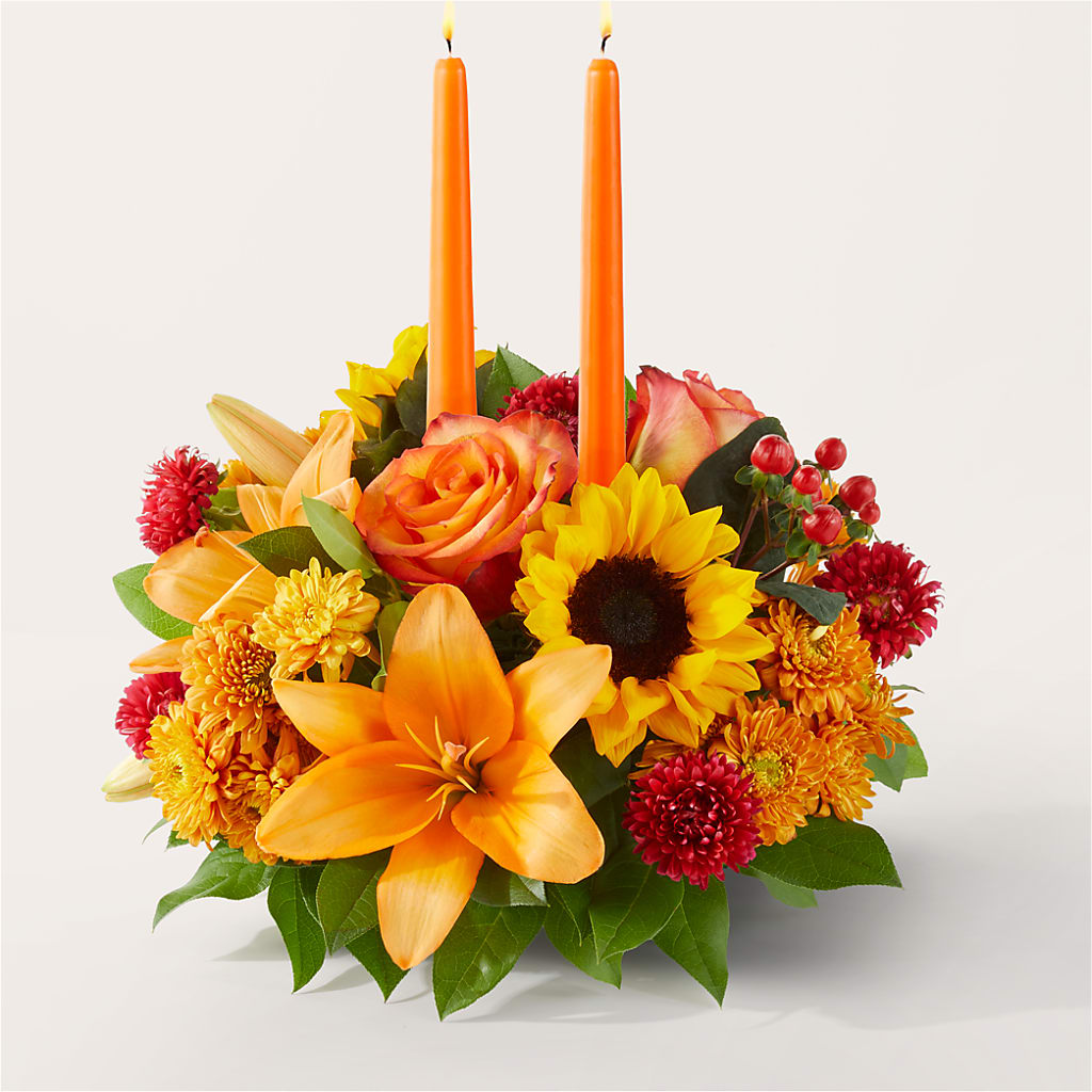 Grateful Centerpiece – KENDRA'S FLORAL KREATIONS, Indianapolis IN