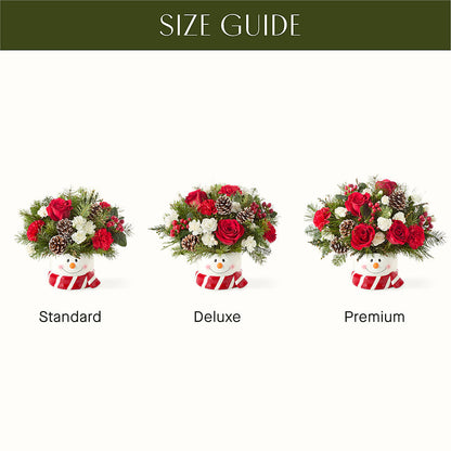 Jolly Snowman Bouquet – KENDRA'S FLORAL KREATIONS, Indianapolis IN