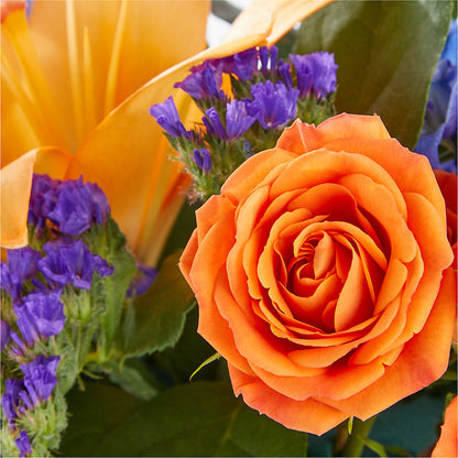 Radiant Citrus Box Bouquet – KENDRA'S FLORAL KREATIONS, Indianapolis IN