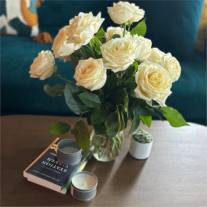 Long Stem Yellow Rose Bouquet – KENDRA'S FLORAL KREATIONS, Indianapolis IN