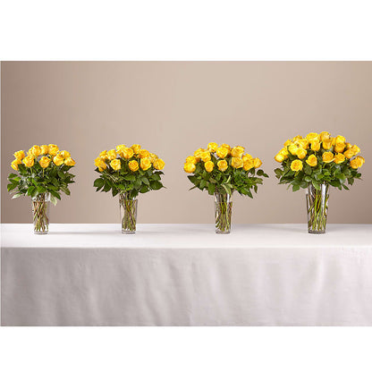 Long Stem Yellow Rose Bouquet – KENDRA'S FLORAL KREATIONS, Indianapolis IN