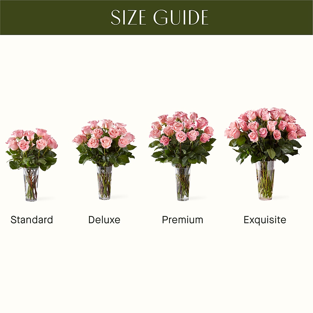 Long Stem Pink Rose Bouquet – KENDRA'S FLORAL KREATIONS, Indianapolis IN