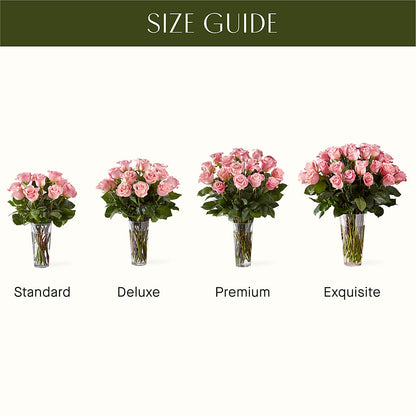 Long Stem Pink Rose Bouquet – KENDRA'S FLORAL KREATIONS, Indianapolis IN
