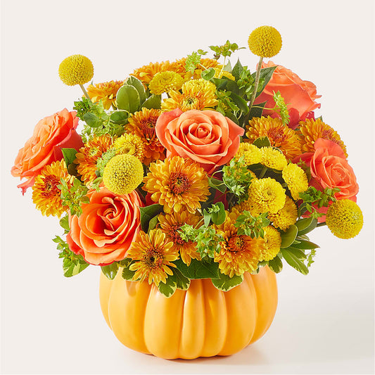 Gourdgeous Pumpkin – KENDRA'S FLORAL KREATIONS, Indianapolis IN