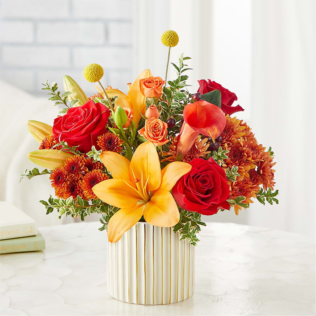 Scarlet Skies Bouquet – KENDRA'S FLORAL KREATIONS, Indianapolis IN