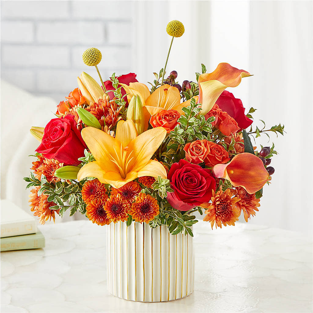 Scarlet Skies Bouquet – KENDRA'S FLORAL KREATIONS, Indianapolis IN