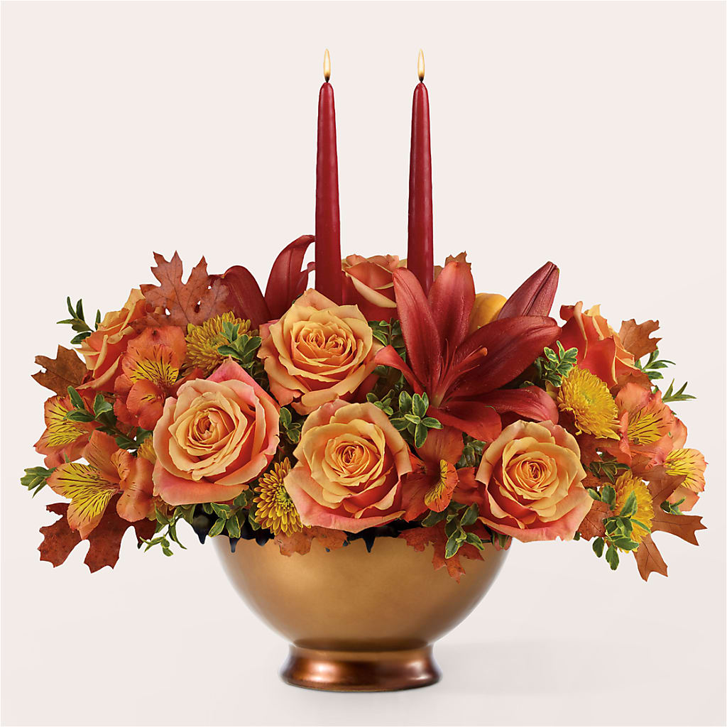 Harvest Table Centerpiece – KENDRA'S FLORAL KREATIONS, Indianapolis IN