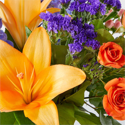 Radiant Citrus Bouquet – KENDRA'S FLORAL KREATIONS, Indianapolis IN