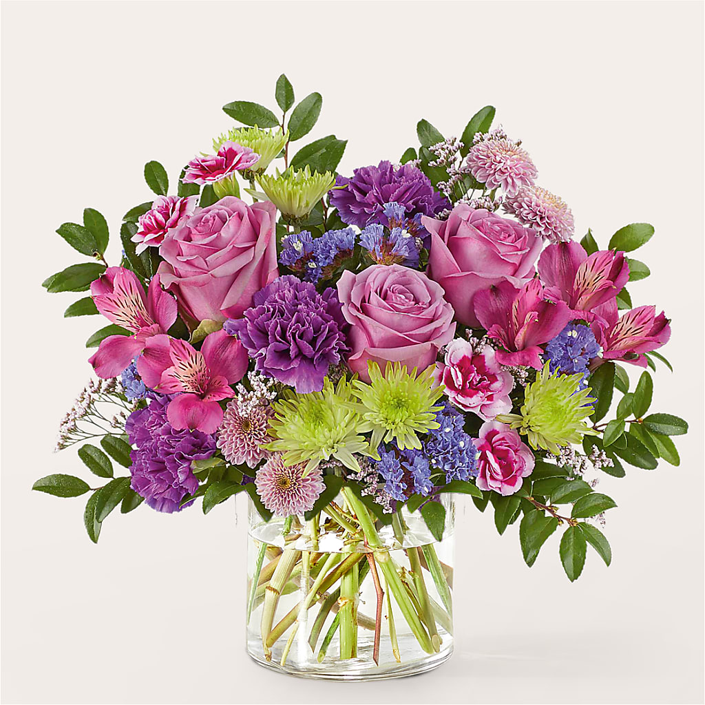 Glass Half Full Bouquet – KENDRA'S FLORAL KREATIONS, Indianapolis IN