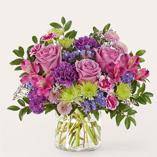 Glass Half Full Bouquet – KENDRA'S FLORAL KREATIONS, Indianapolis IN