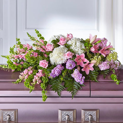 Life's Gratitude Casket Spray – KENDRA'S FLORAL KREATIONS, Indianapolis IN