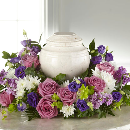 Blooming Sympathy Cremation Adornment – KENDRA'S FLORAL KREATIONS, Indianapolis IN