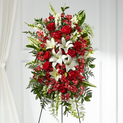 Everlasting Memory Standing Spray – KENDRA'S FLORAL KREATIONS, Indianapolis IN