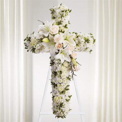 Spiritual Guidance Standing Spray – KENDRA'S FLORAL KREATIONS, Indianapolis IN