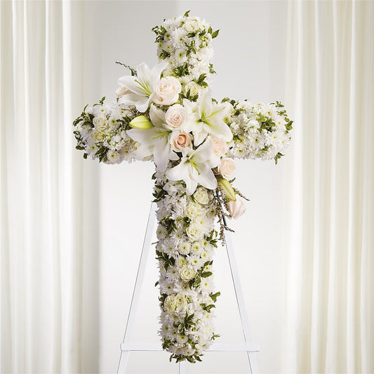 Spiritual Guidance Standing Spray – KENDRA'S FLORAL KREATIONS, Indianapolis IN