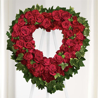 Wholehearted Standing Spray – KENDRA'S FLORAL KREATIONS, Indianapolis IN