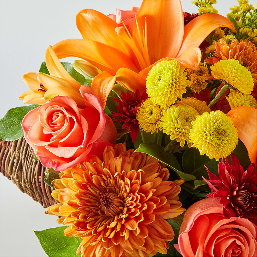Bouquet of Blessings Cornucopia – KENDRA'S FLORAL KREATIONS, Indianapolis IN