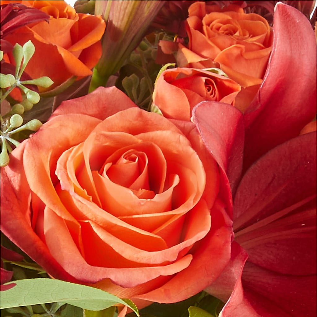 Crimson Leaves Bouquet – KENDRA'S FLORAL KREATIONS, Indianapolis IN