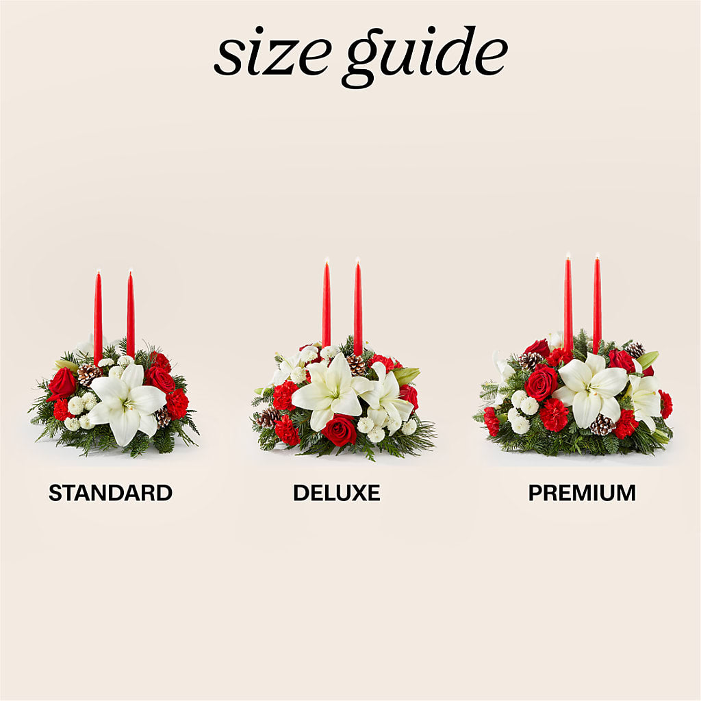 Seasonal Festivities Centerpiece – KENDRA'S FLORAL KREATIONS, Indianapolis IN