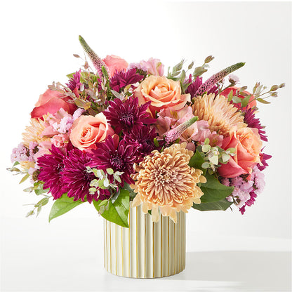 Berry Cobbler Bouquet with Ivory Vase – KENDRA'S FLORAL KREATIONS, Indianapolis IN