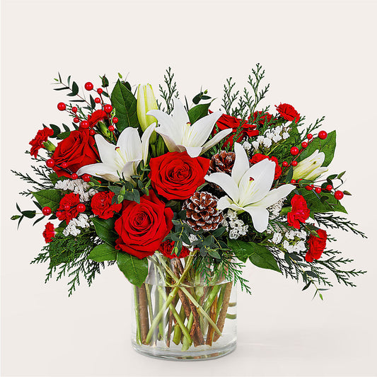 Best in Snow Bouquet – KENDRA'S FLORAL KREATIONS, Indianapolis IN