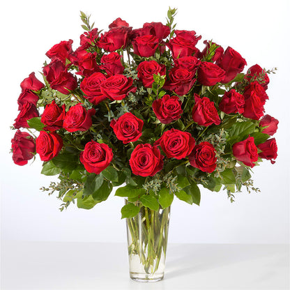 Forever Yours Fifty Stem Red Rose Bouquet – KENDRA'S FLORAL KREATIONS, Indianapolis IN